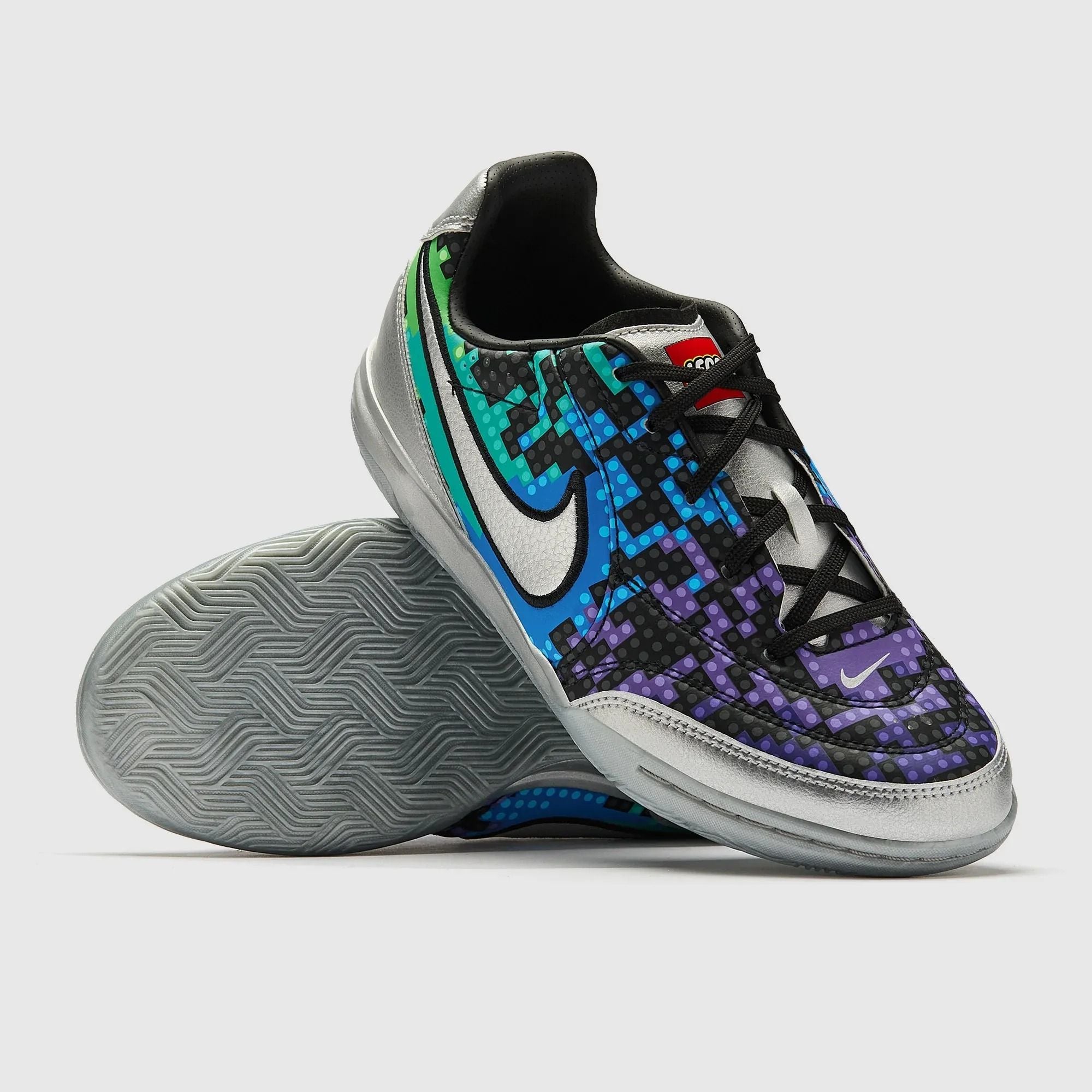  Giày Nike x Lego Streetgato 'Metallic Silver Green Strike' 