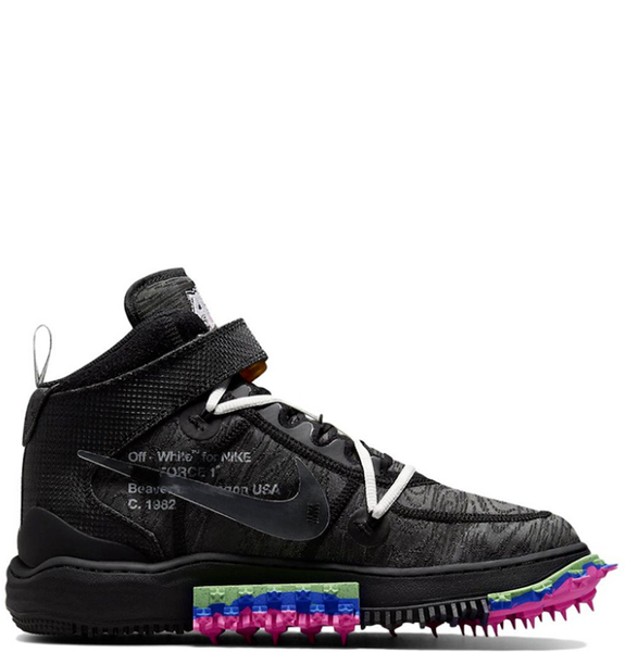  Giày Nike x Off-White Air Force 1 'Black' 