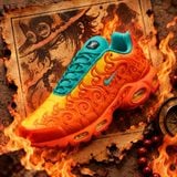  Giày Nike x One Piece Air Max Plus 'Mera Mera' 