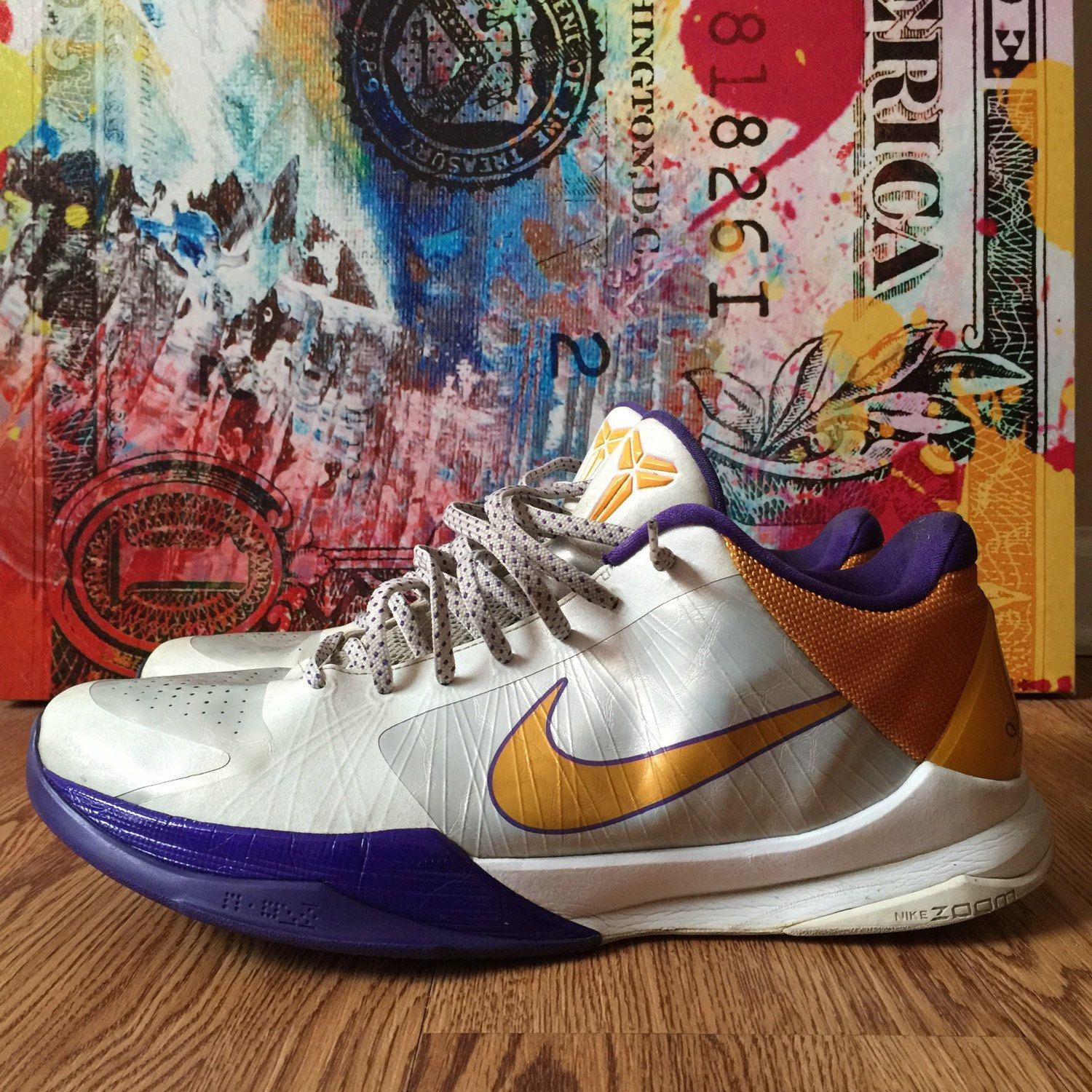  Giày Nike Zoom Kobe 5 ‘Lakers Home’ 