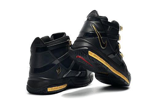  Giày Nike Zoom LeBron 3 Retro ‘Metallic Gold’ 2018 