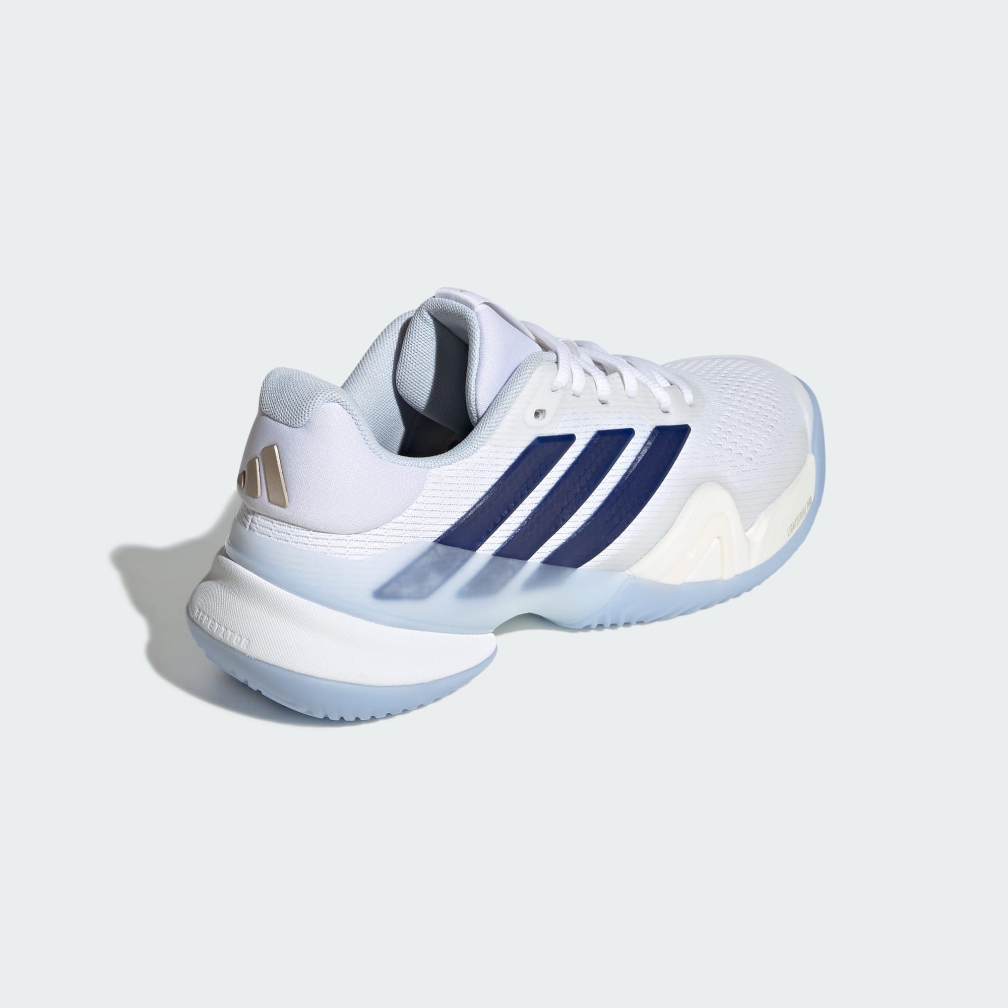  Giày Nữ Adidas Tennis Barricade 14 'White Cyber Metallic' 