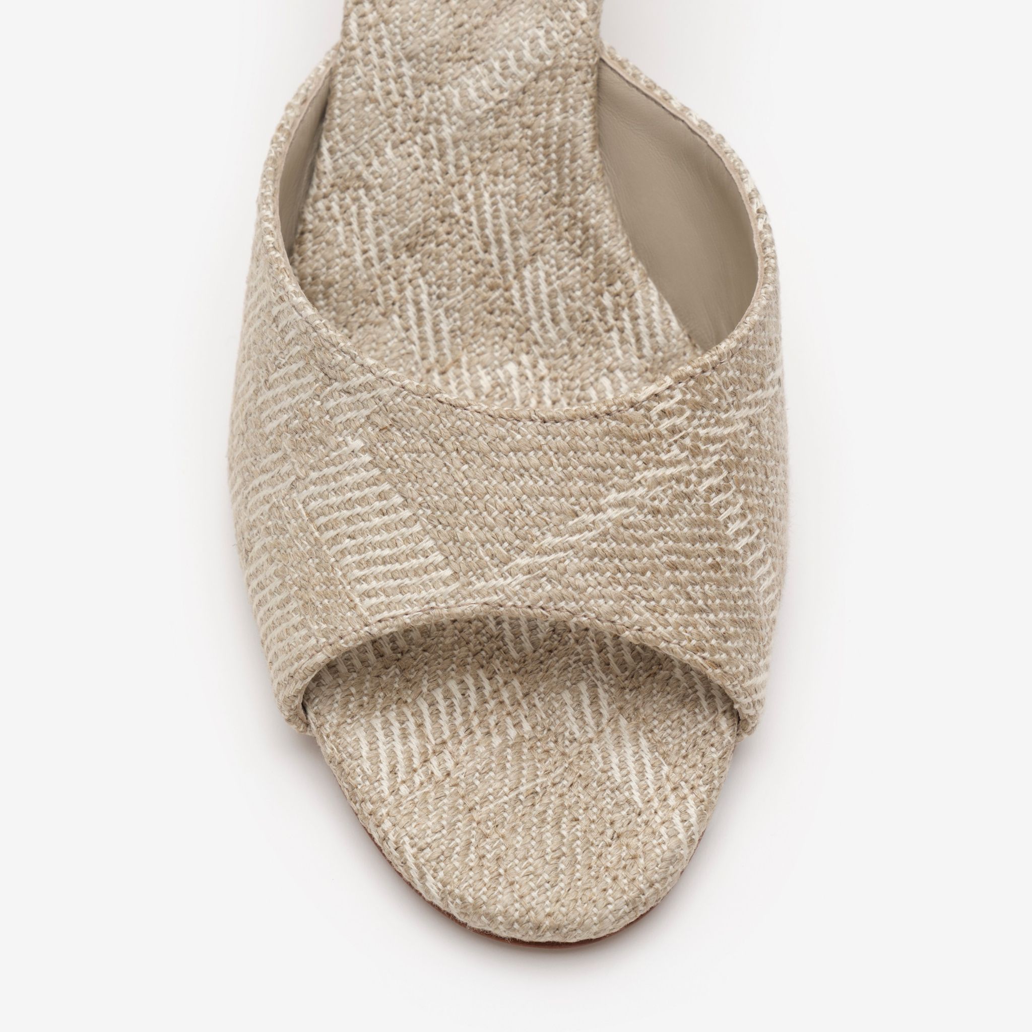 Giày Nữ Burberry Check Mews Low Sandals 'Beige' 