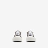  Giày Nữ Burberry Check Sneakers 'Tobacco' 