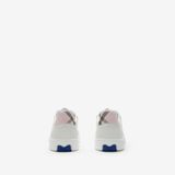  Giày Nữ Burberry Check Terrace Sneakers 'White Pink' 