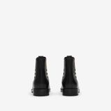  Giày Nữ Burberry Leather Hampstead Boots 'Black' 