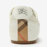 Giày Nữ Burberry Leather Knight Runner Sneakers​ 'Beige' 