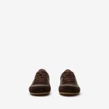  Giày Nữ Burberry Leather Knight Runner Sneakers 'Brown' 