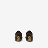  Giày Nữ Burberry Leather Knight Runner Sneakers 'Brown' 