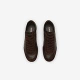  Giày Nữ Burberry Leather Knight Runner Sneakers 'Brown' 
