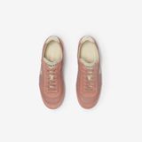  Giày Nữ Burberry Leather Knight Runner Sneakers 'Rose' 