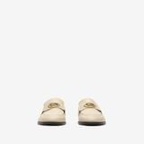  Giày Nữ Burberry Leather Opal Loafers 'Beige' 