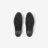  Giày Nữ Burberry Leather Opal Loafers 'Black' 