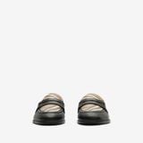  Giày Nữ Burberry Opal Loafers 'Black Beige' 