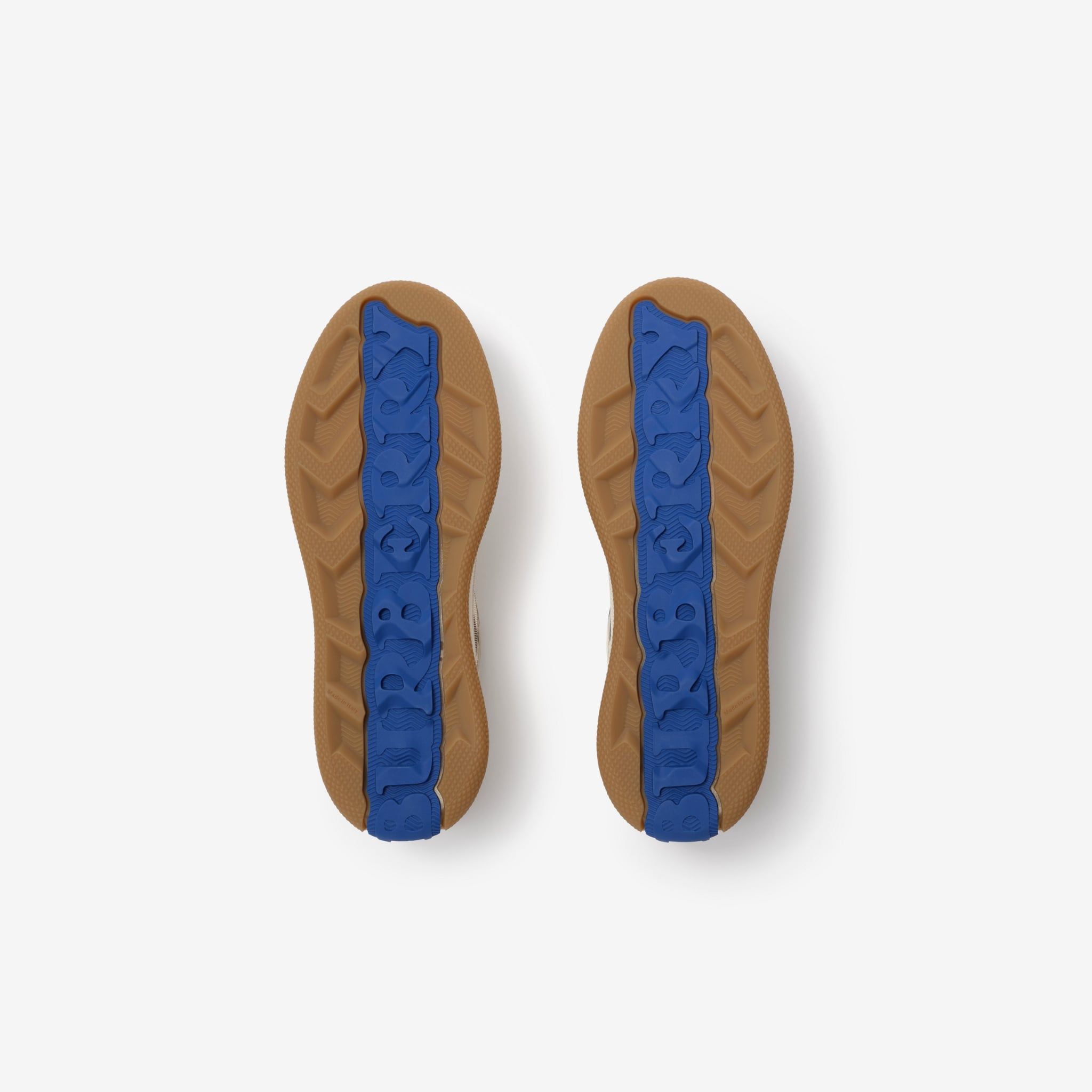  Giày Nữ Burberry Suede Check Terrace Sneakers 'Beige' 