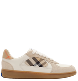  Giày Nữ Burberry Suede Check Terrace Sneakers 'Beige' 
