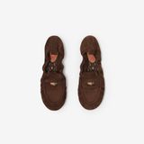  Giày Nữ Burberry Suede Fawn Loafers 'Hazel Brown' 