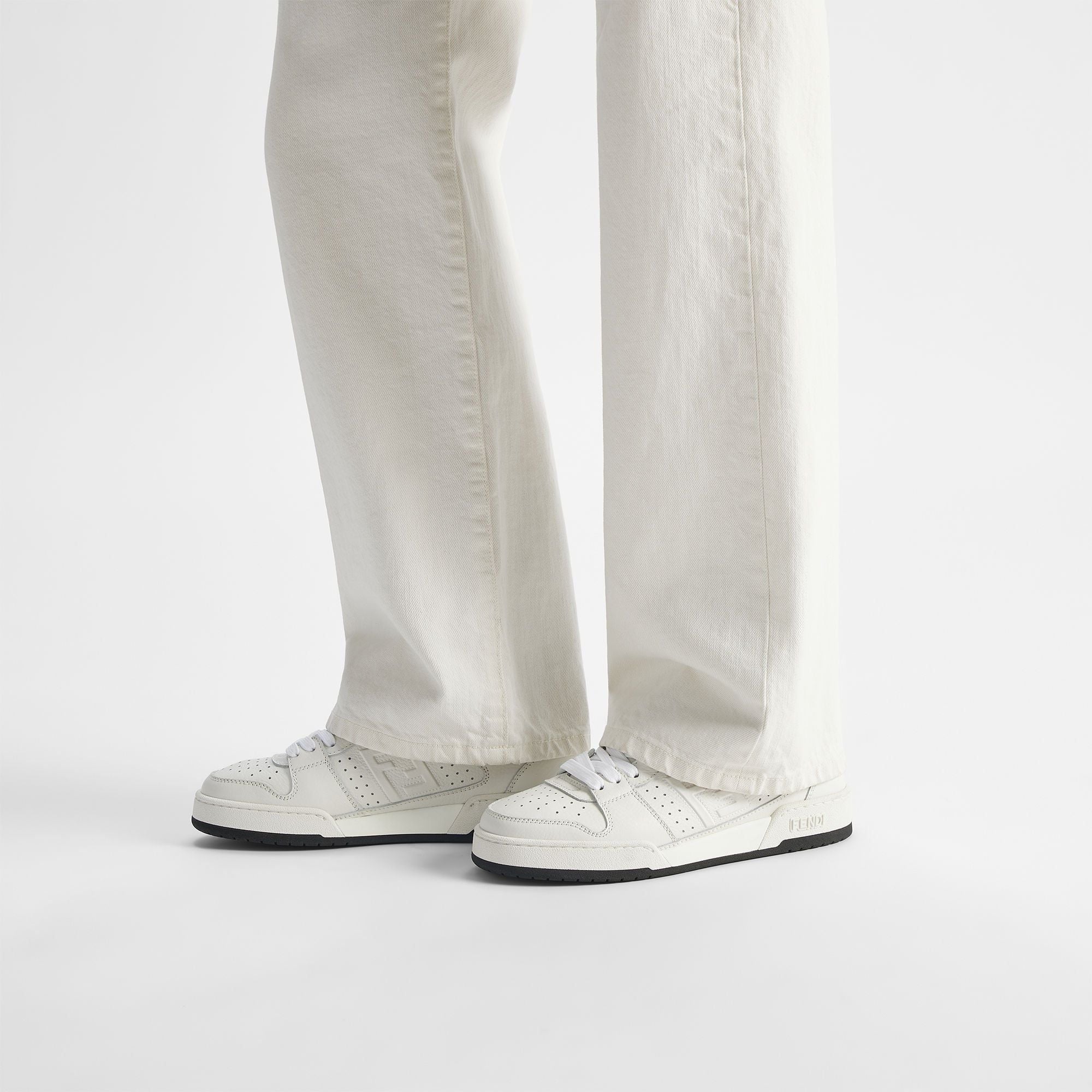  Giày Nữ Fendi Match Trainers 'White' 