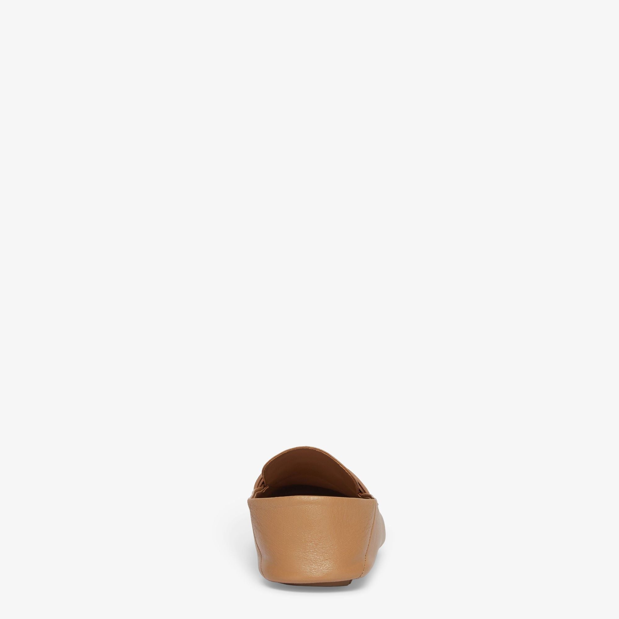  Giày Nữ Fendi Tube Loafers 'Beige' 