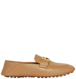  Giày Nữ Fendi Tube Loafers 'Beige' 