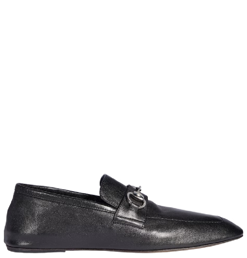  Giày Nữ Gucci Ragazzo Loafer 'Black' 