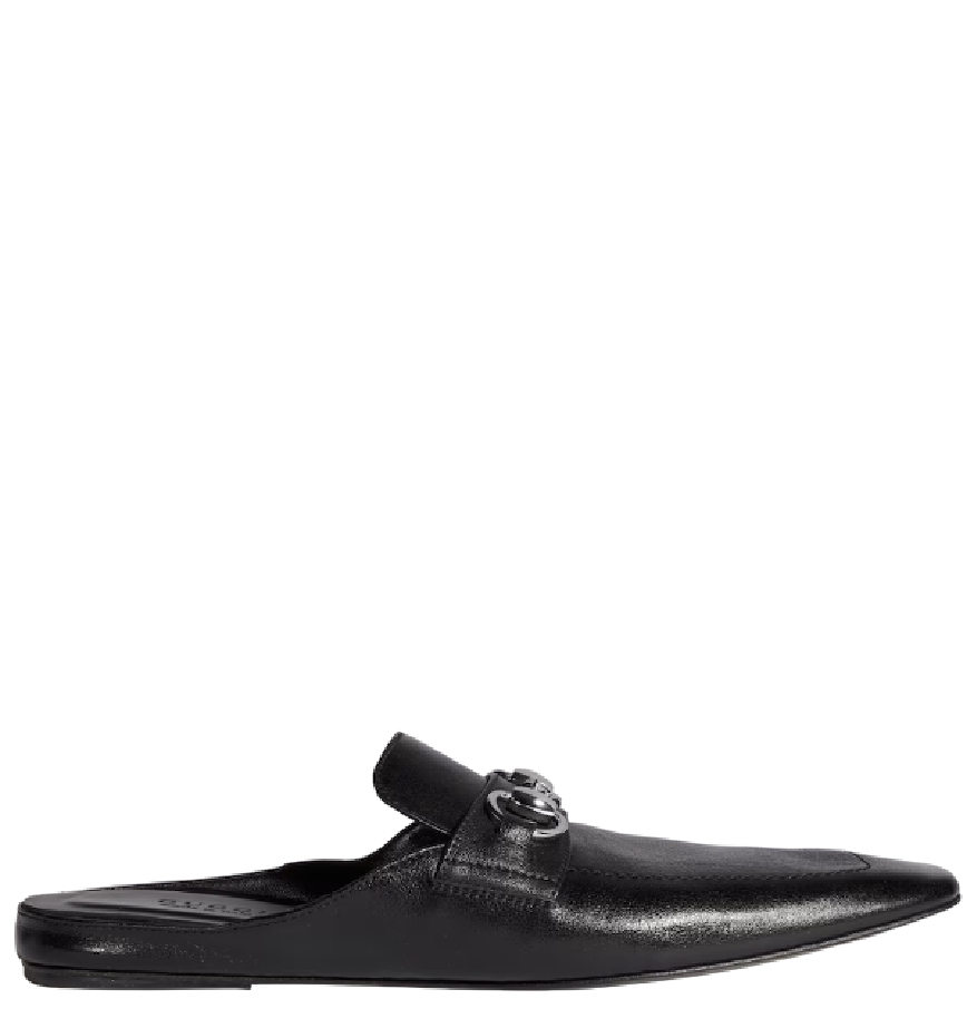  Giày Nữ Gucci Ragazzo Mule 'Black' 