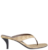  Giày Nữ Gucci Vittoria Thong 'Sand' 