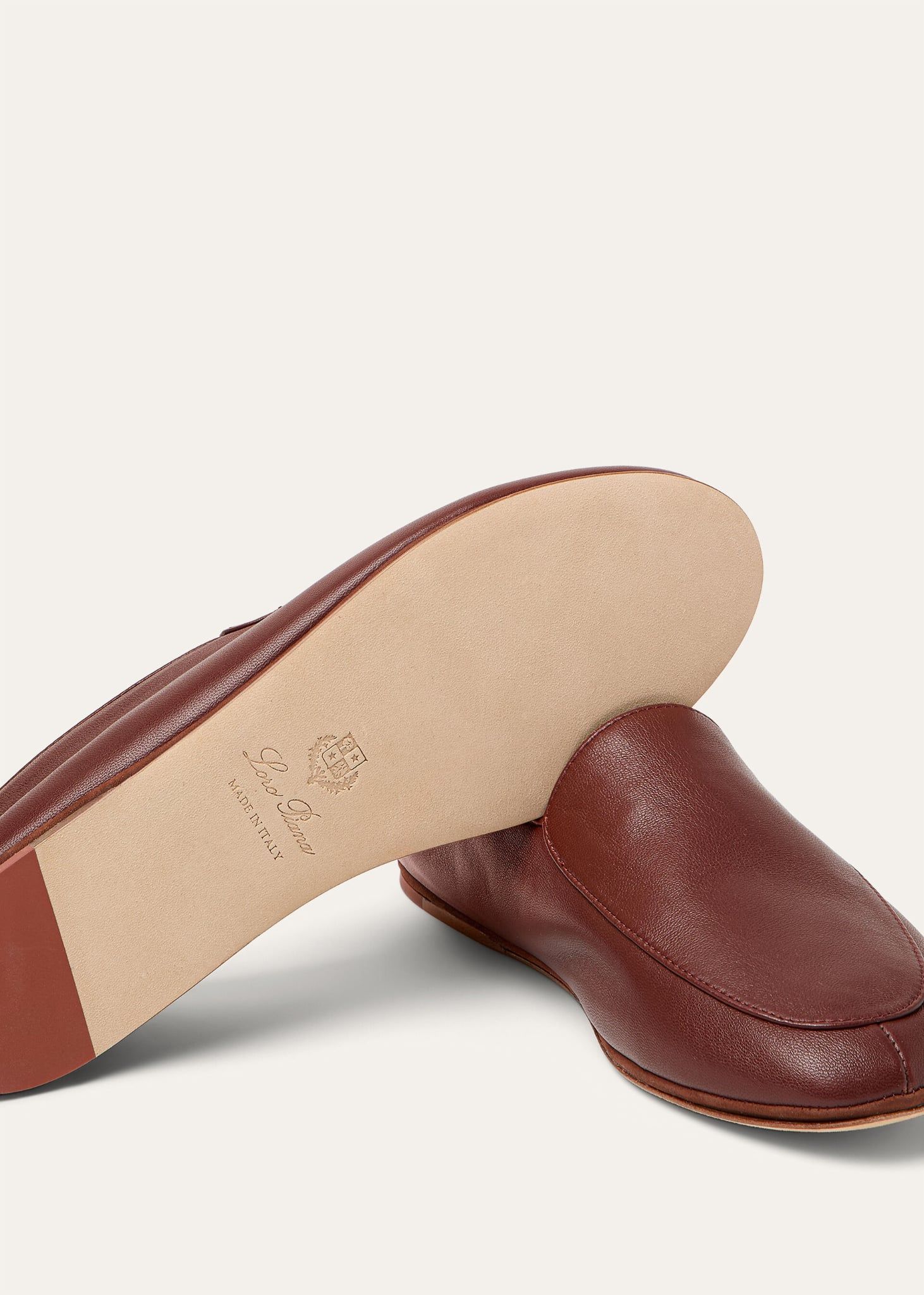  Giày Nữ Loro Piana Anton Walk Loafer 'Old Mahogany' 