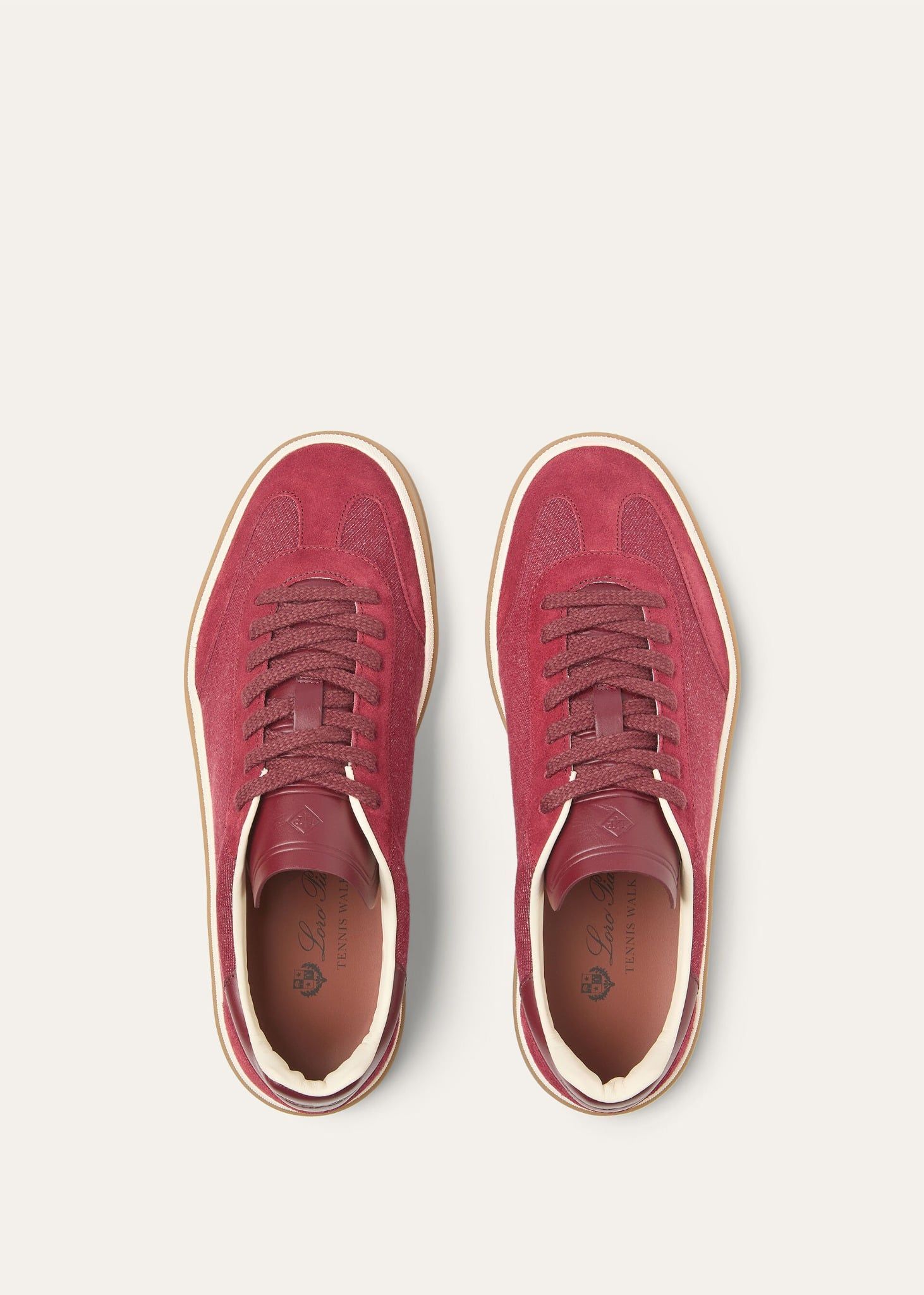  Giày Nữ Loro Piana Tennis Walk Sneaker 'Bitter Blueberry' 