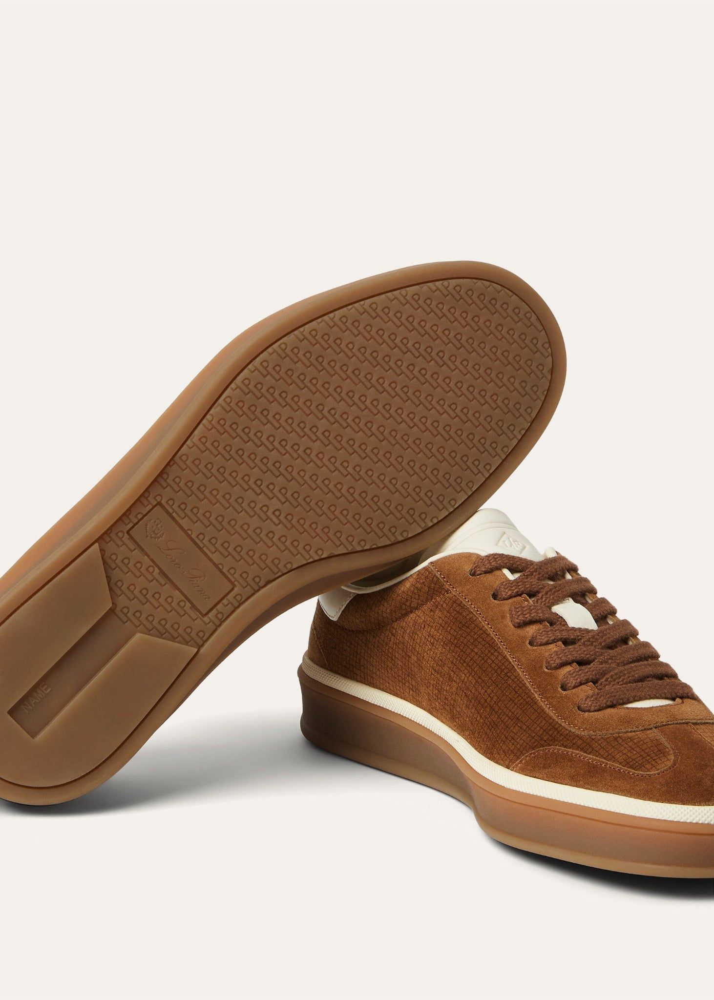  Giày Nữ Loro Piana Tennis Walk Sneaker 'Clay Soil' 