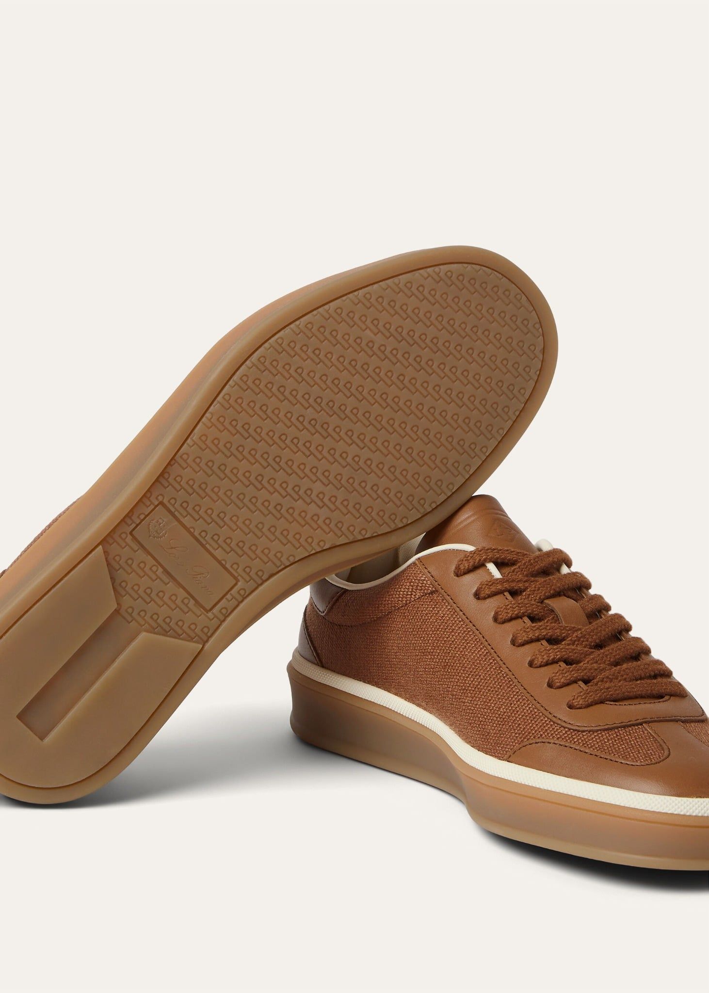  Giày Nữ Loro Piana Tennis Walk Sneaker 'Colour Vicuna' 