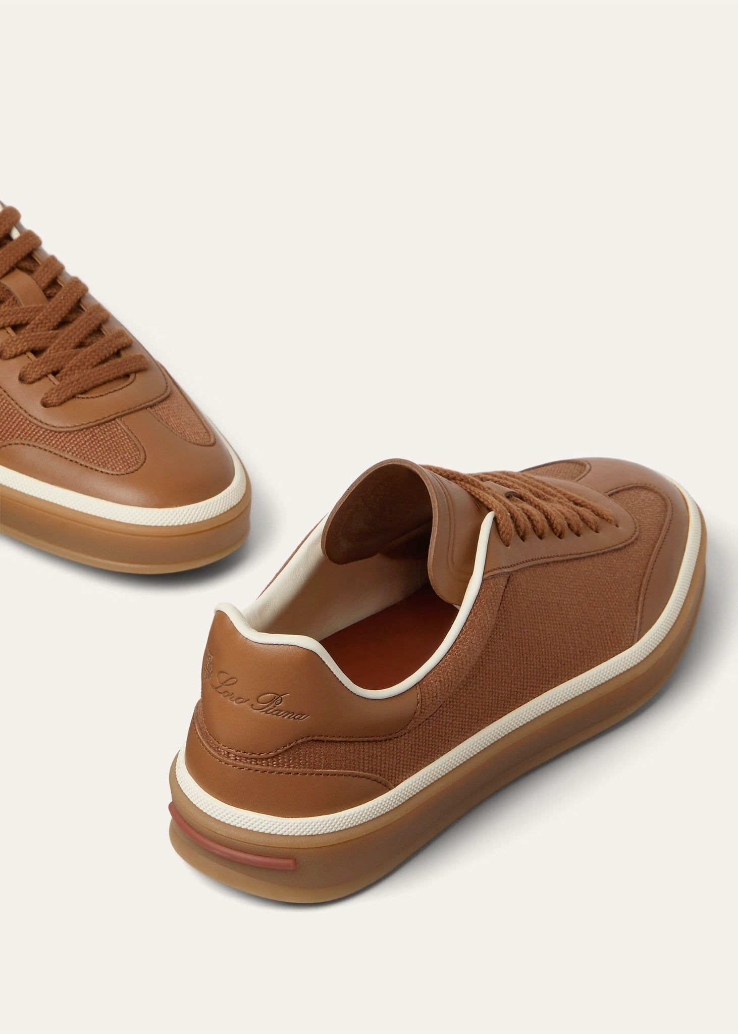  Giày Nữ Loro Piana Tennis Walk Sneaker 'Colour Vicuna' 