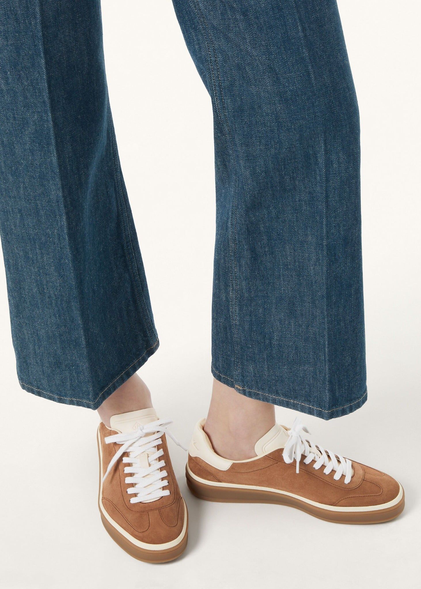  Giày Nữ Loro Piana Tennis Walk Sneaker 'Colour Vicuna' 