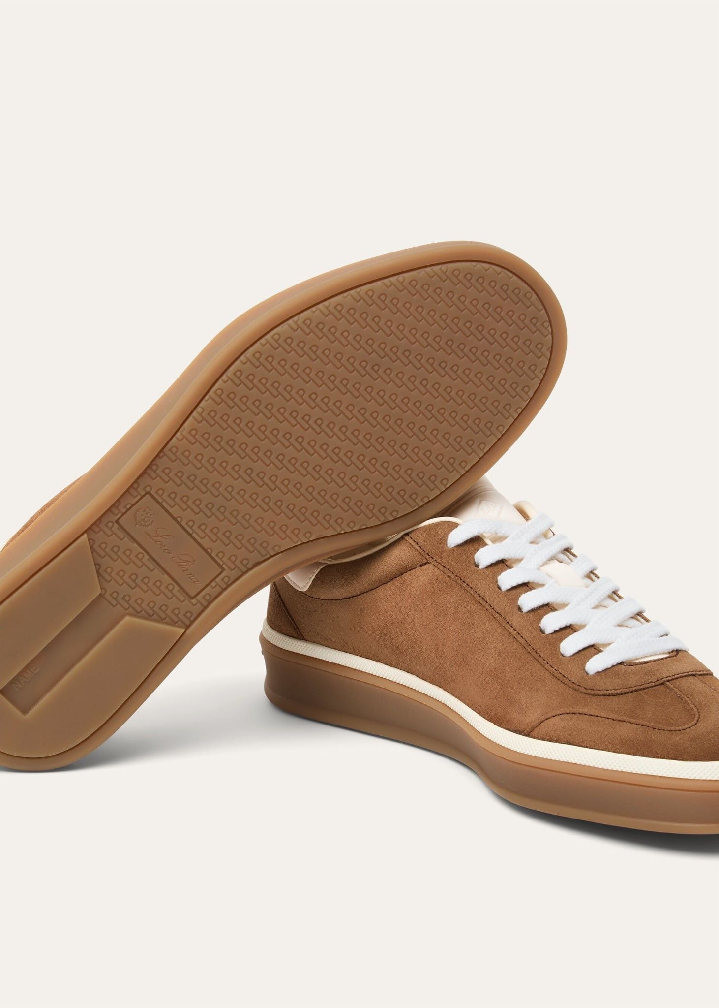  Giày Nữ Loro Piana Tennis Walk Sneaker 'Colour Vicuna' 