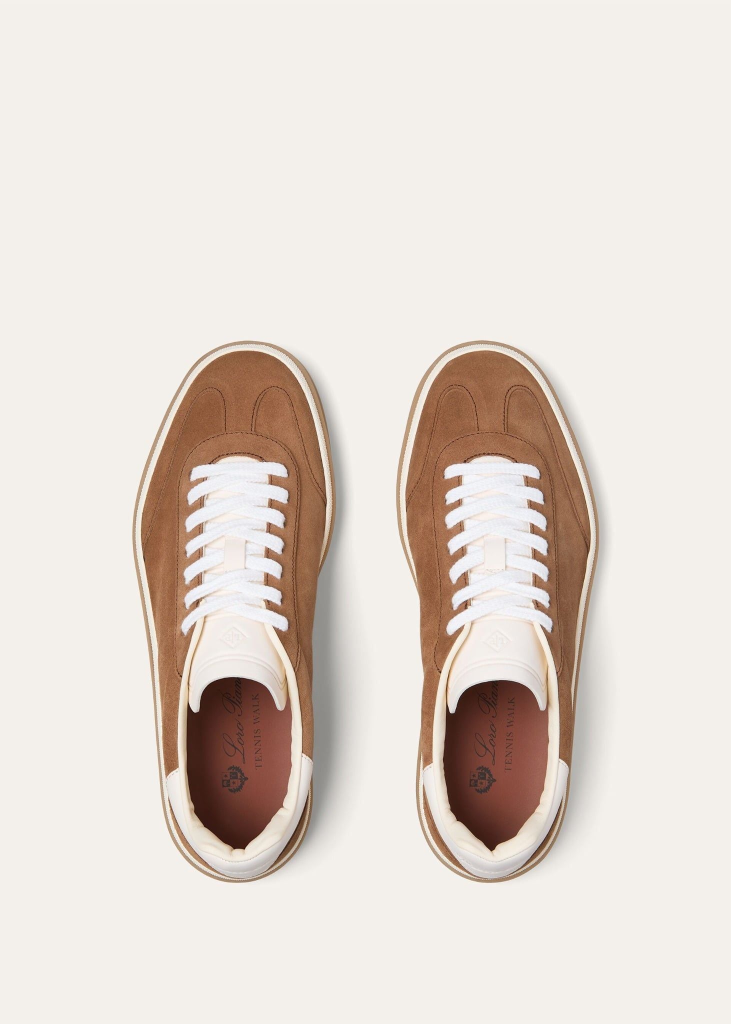  Giày Nữ Loro Piana Tennis Walk Sneaker 'Colour Vicuna' 