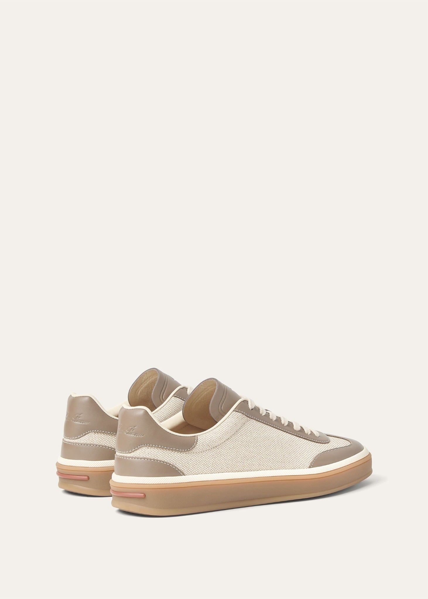  Giày Nữ Loro Piana Tennis Walk Sneaker 'Natural' 