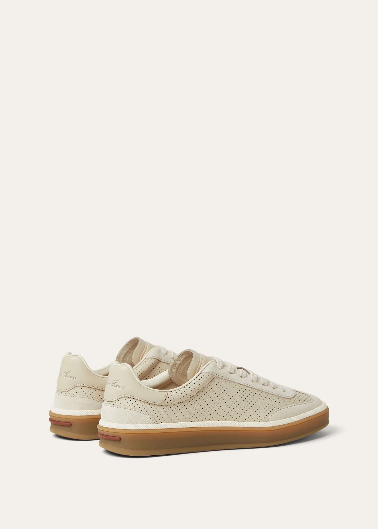  Giày Nữ Loro Piana Tennis Walk Sneaker 'Pearl Powder' 