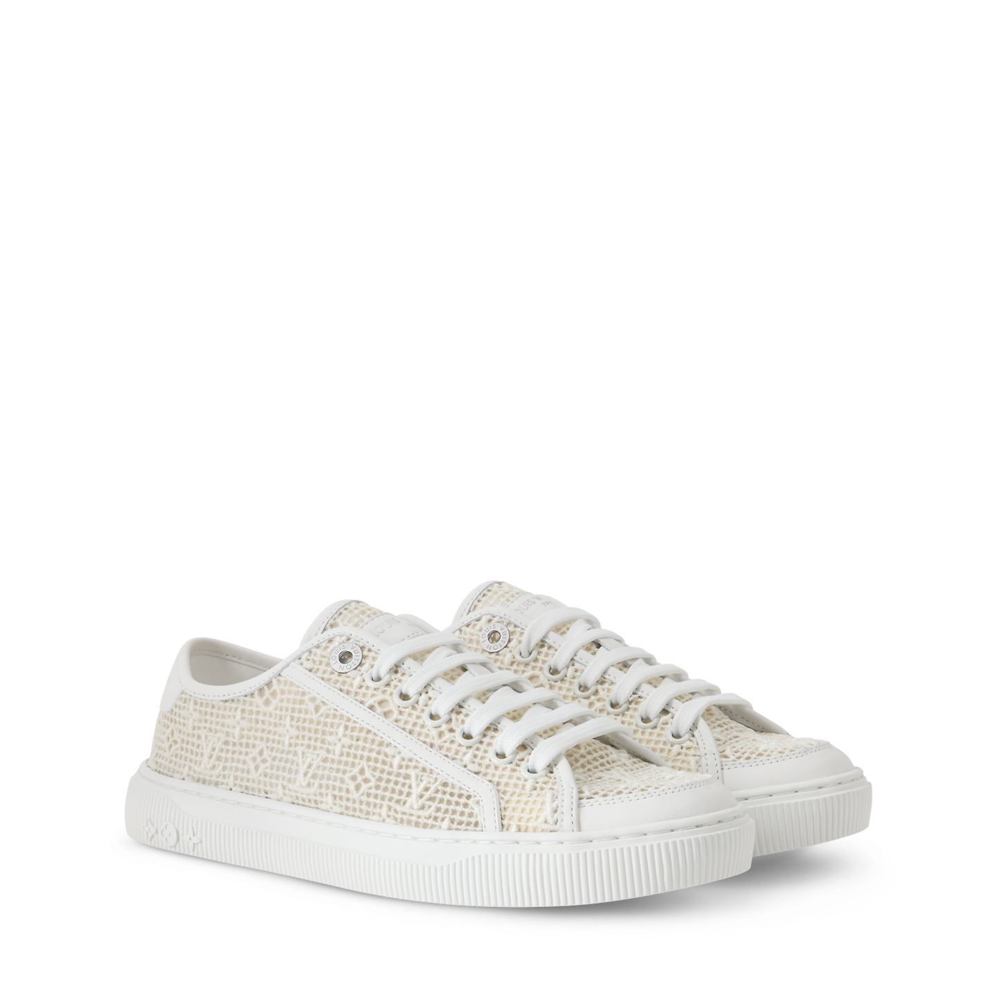  Giày Nữ Louis Vuitton LV Lagoon Trainers 'Blanc' 