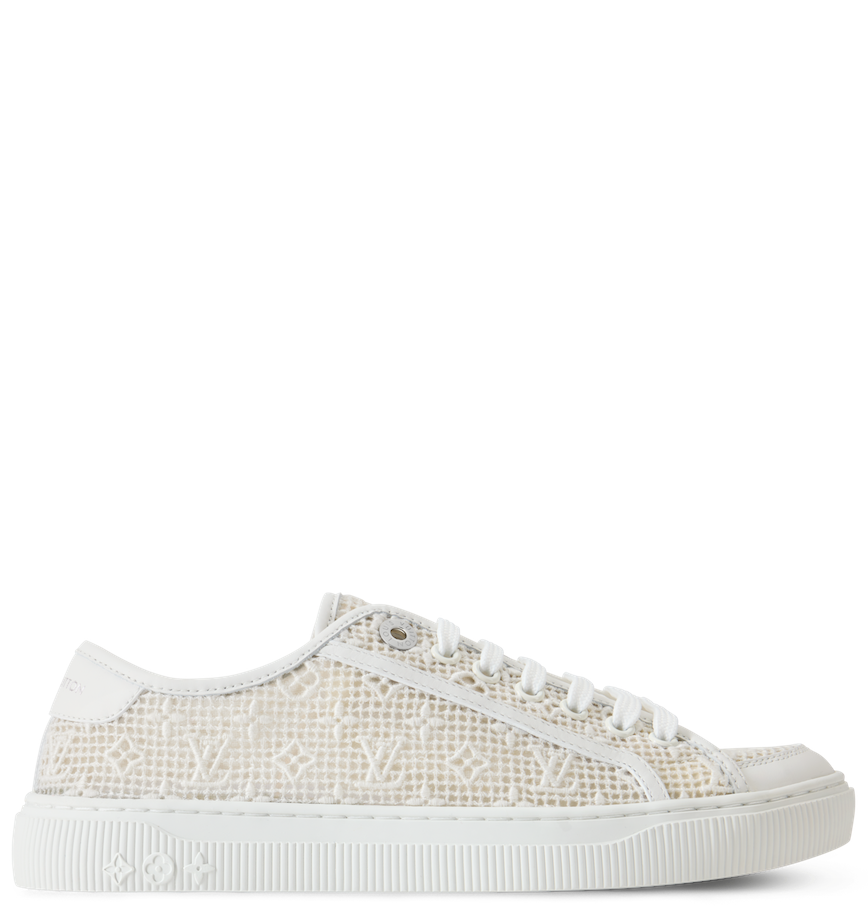  Giày Nữ Louis Vuitton LV Lagoon Trainers 'Blanc' 