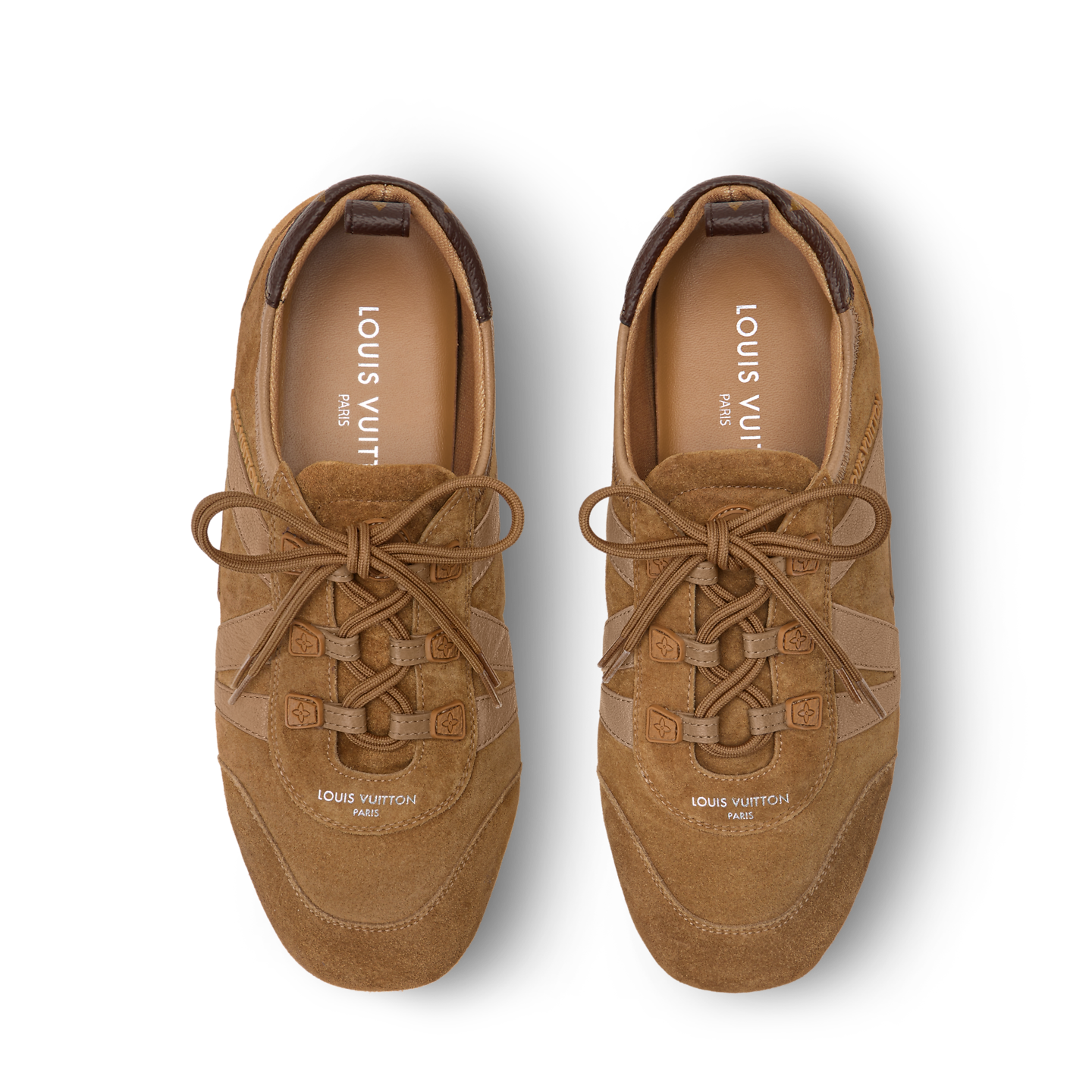  Giày Nữ Louis Vuitton LV Sneakerina 'Cognac' 