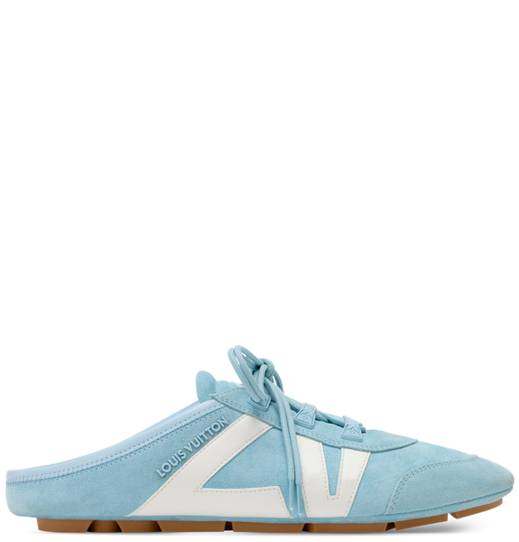  Giày Nữ Louis Vuitton LV Sneakerina Open Back 'Sky Blue' 