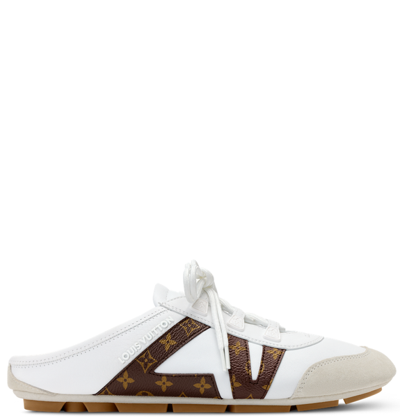  Giày Nữ Louis Vuitton LV Sneakerina Open Back 'White' 