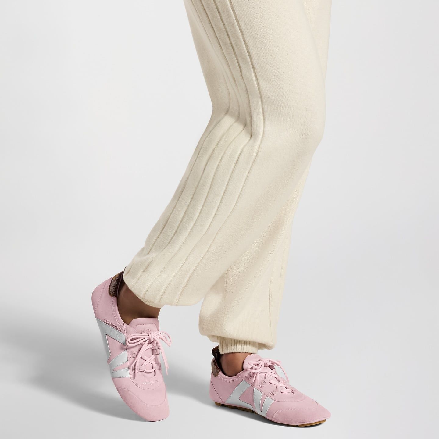  Giày Nữ Louis Vuitton LV Sneakerina 'Pink' 