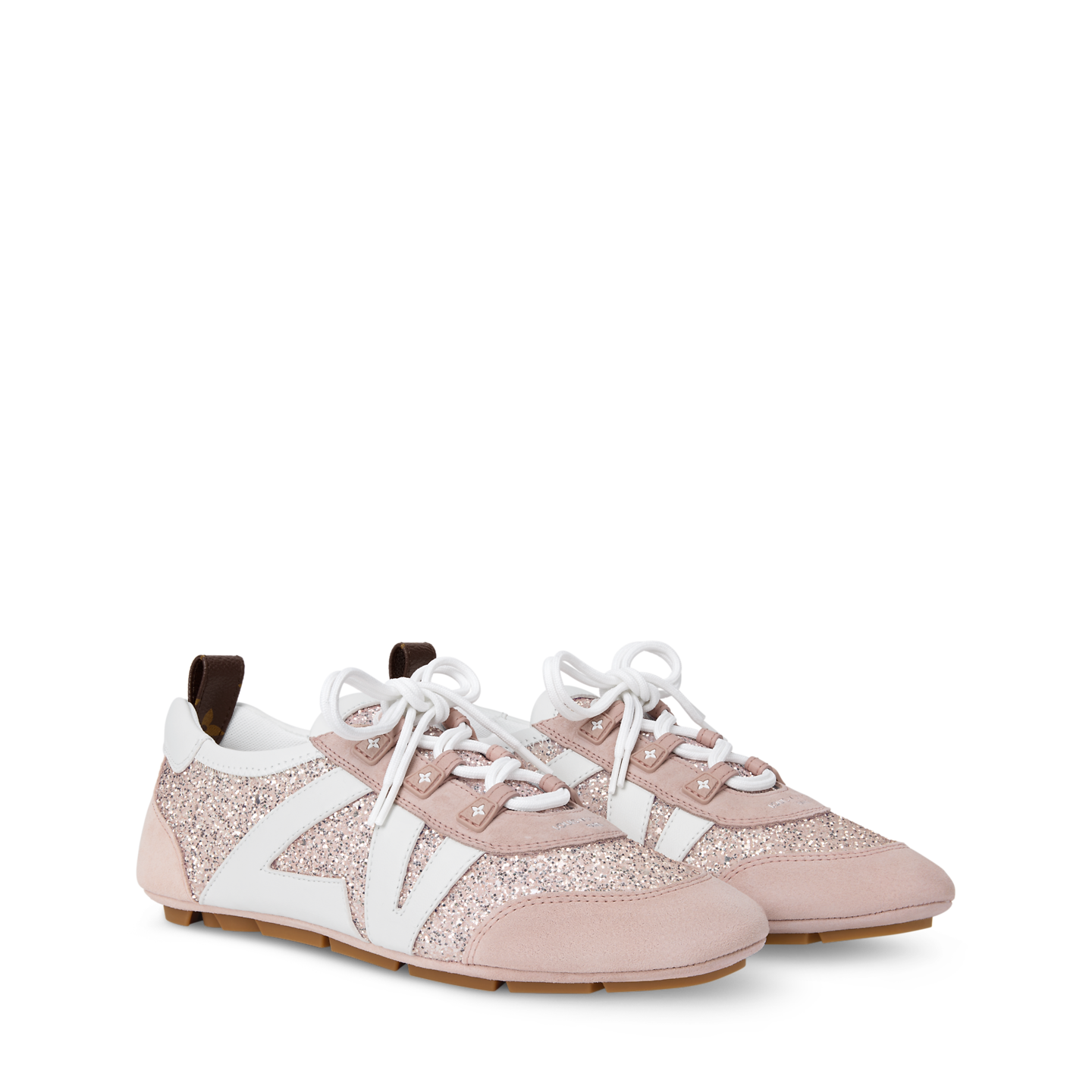 Giày Nữ Louis Vuitton LV Sneakerina 'Rose Clair' 