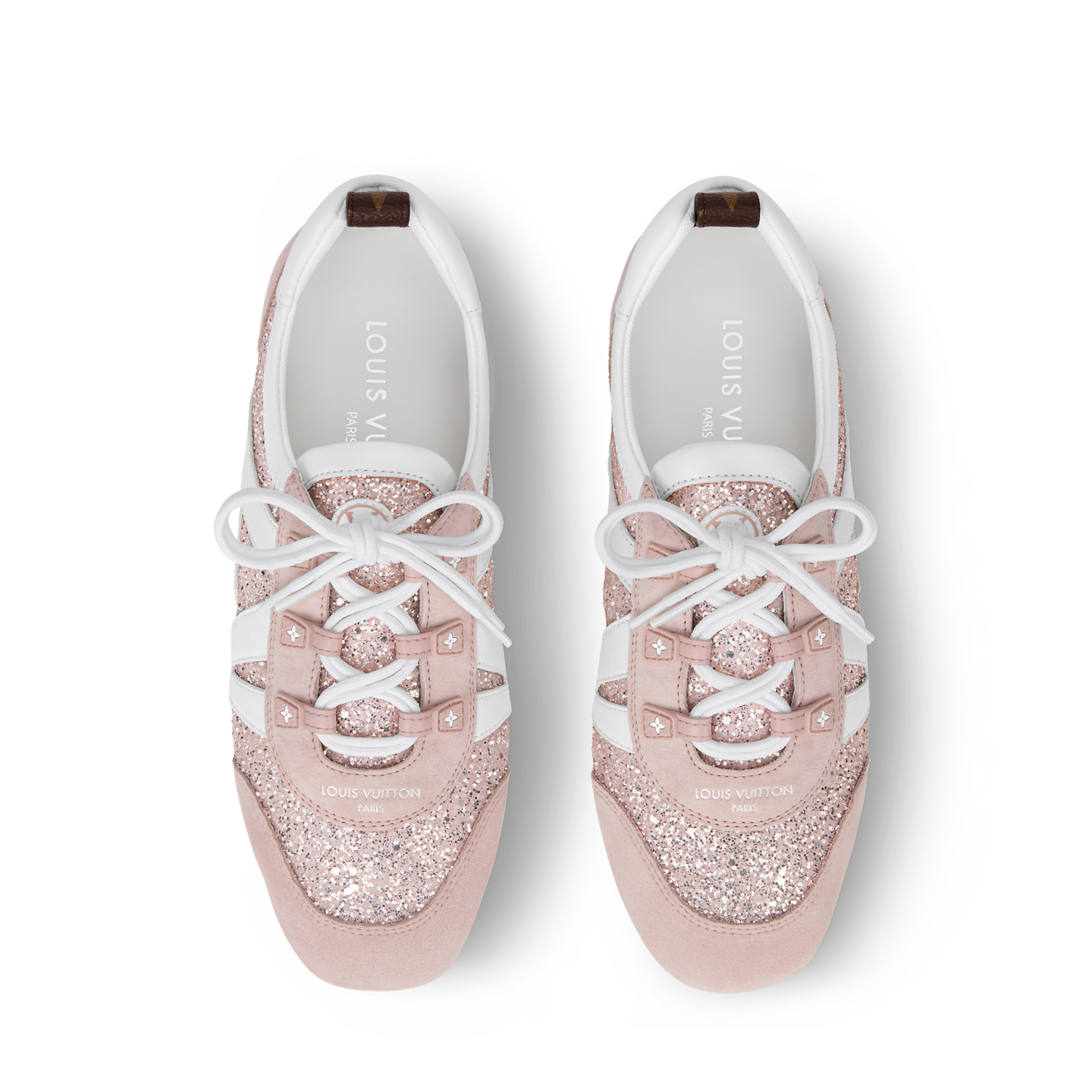  Giày Nữ Louis Vuitton LV Sneakerina 'Rose Clair' 