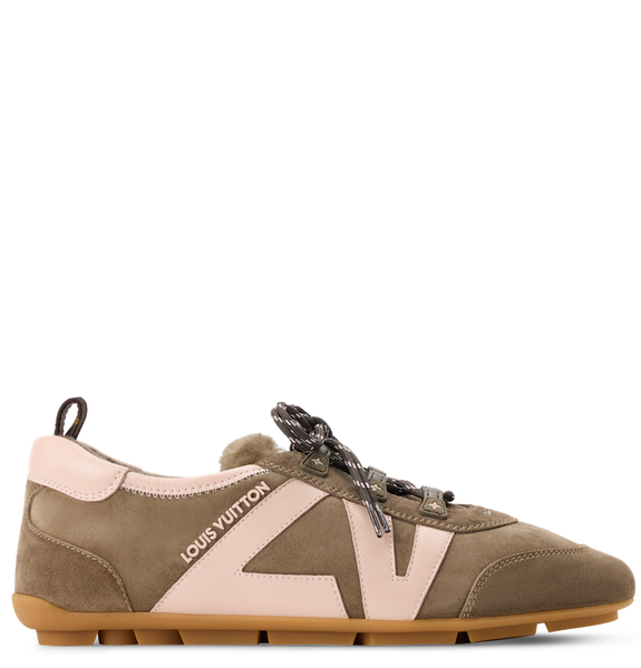  Giày Nữ Louis Vuitton LV Sneakerina 'Taupe' 