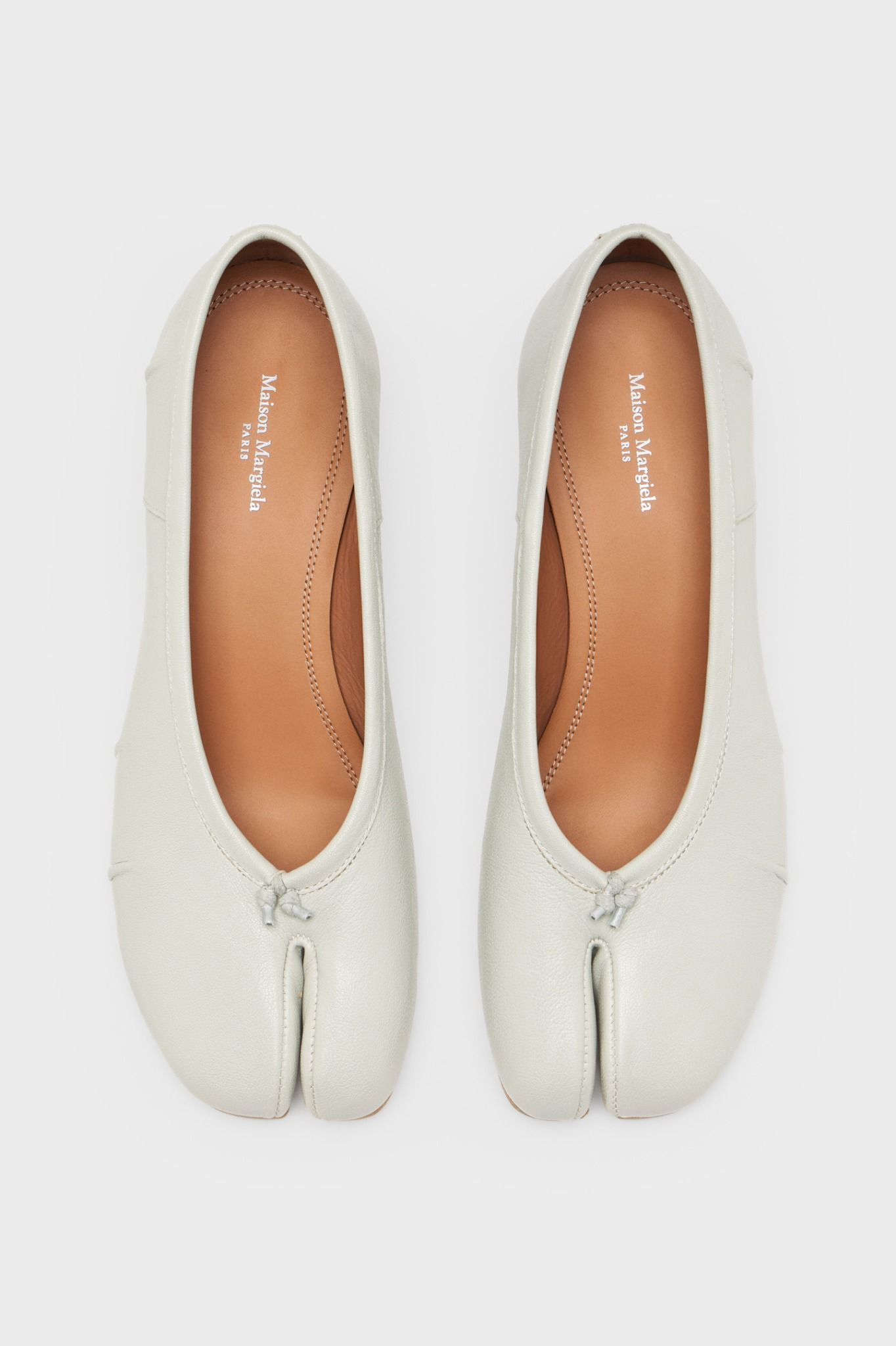  Giày Nữ Maison Margiela Tabi Ballerina 'Alabaster' 