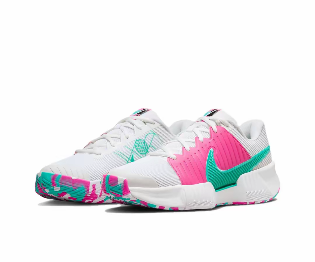  Giày Nữ Nike Air Zoom Challenge 'White Pink Retro' 
