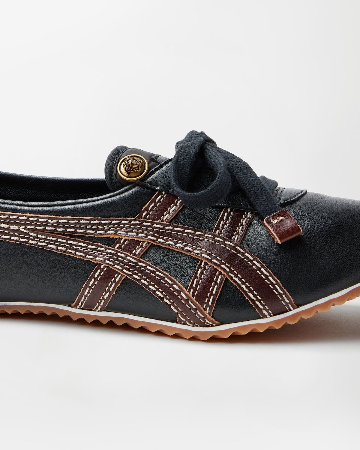  Giày Nữ Onitsuka Tiger x Versace Sakura 'Black' 