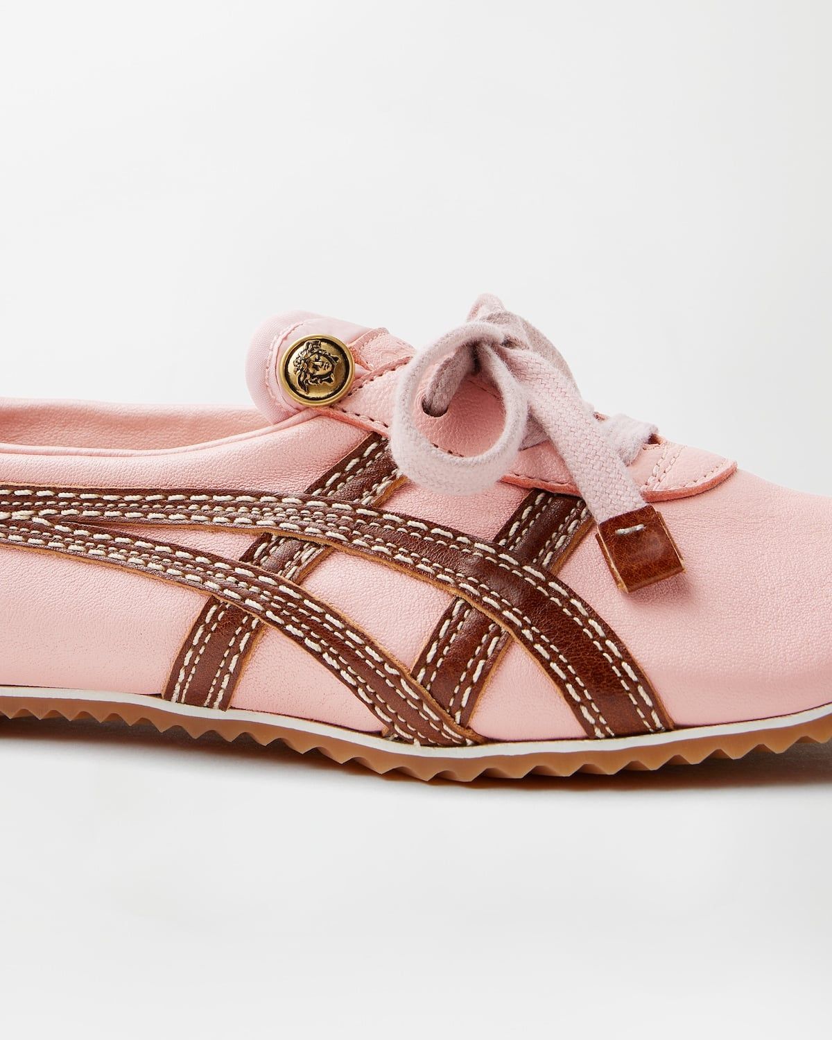  Giày Nữ Onitsuka Tiger x Versace Sakura 'Pink' 